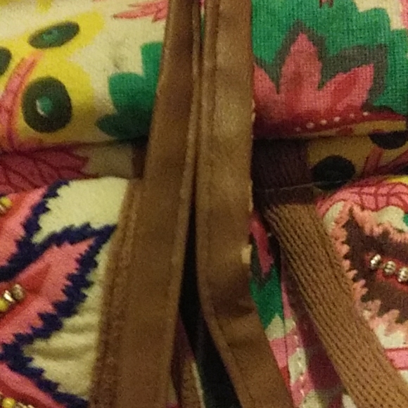 🌛 STEVE MADDEN CLOTH FLORAL BACKPACK - Picture 3 of 4